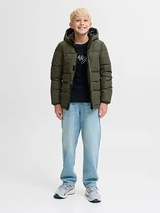 JACK & JONES | Jungen Steppjacke JCOSPEED | olive